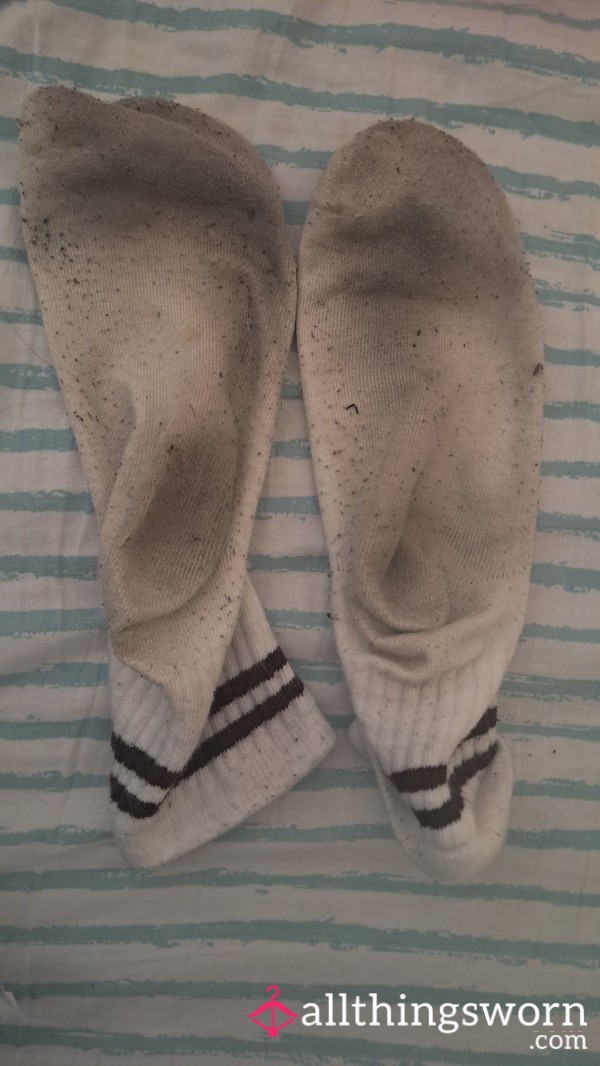 Overworn White GYM Socks