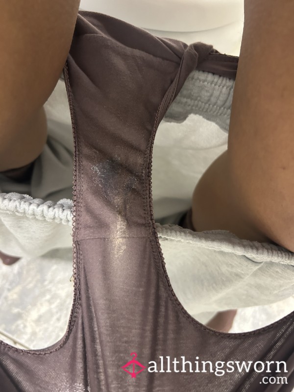 Ovulation Creamy Purple Full Brief Panties