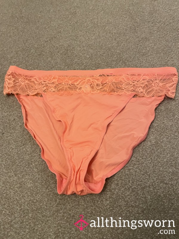 Own My Cor*l Polyester Soft Full Back Panties