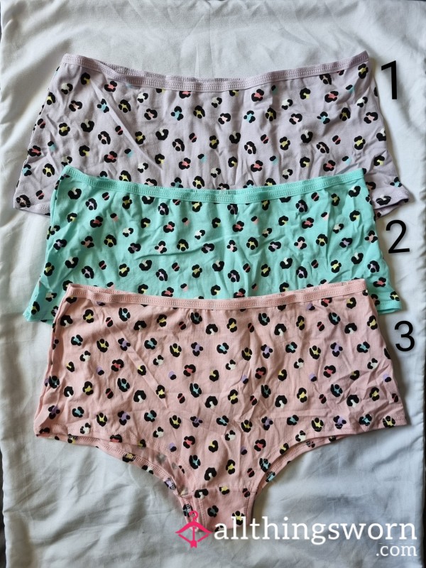 P1: Cute Leopard Print Shorties