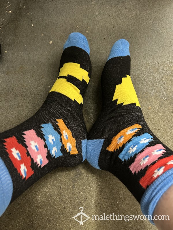 Pac-Man Socks 2.0 - Size 13 Feet