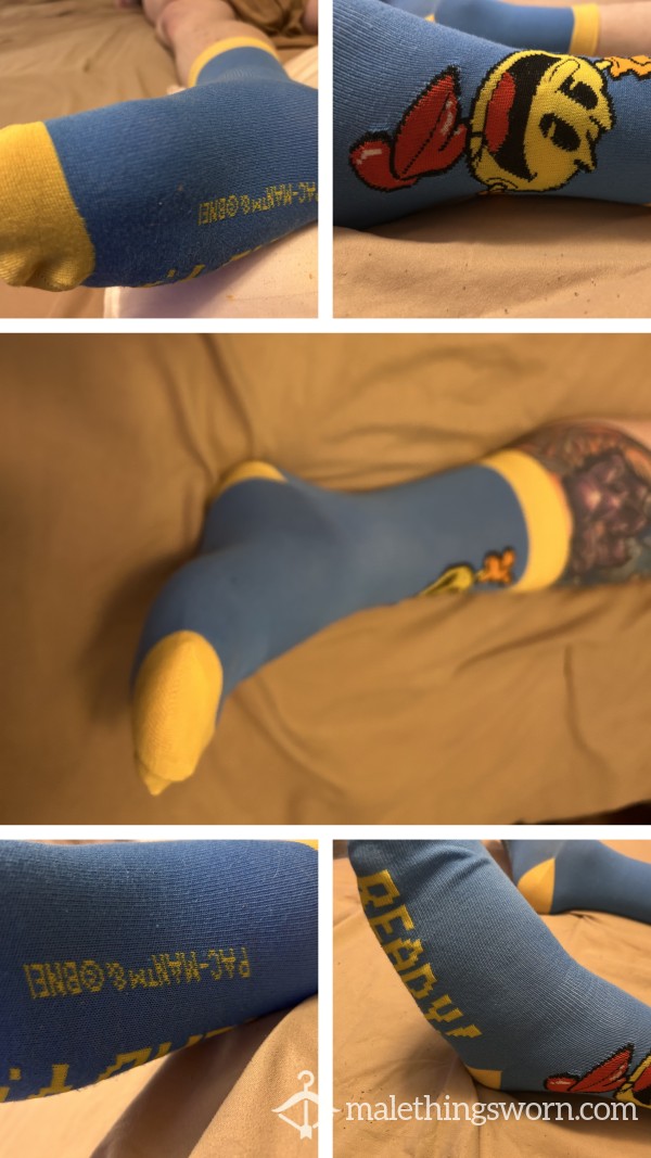 Pac-Man Socks - Size 13 Foot