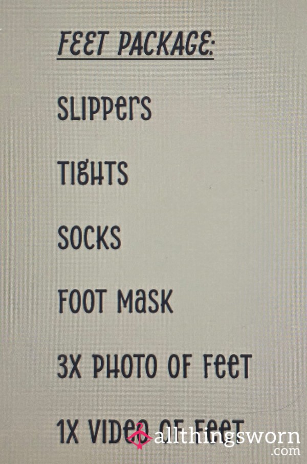 FEET PACKAGE