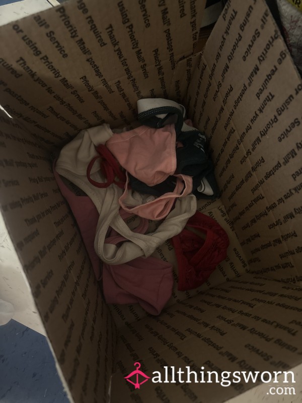 Package Deal On Worn Thongs