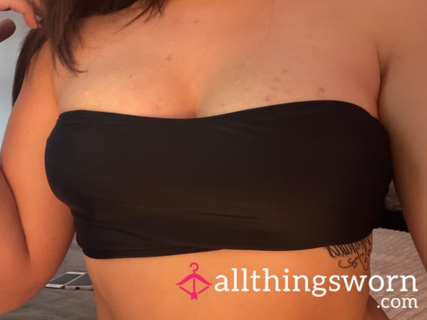Padded Black Bikini Top