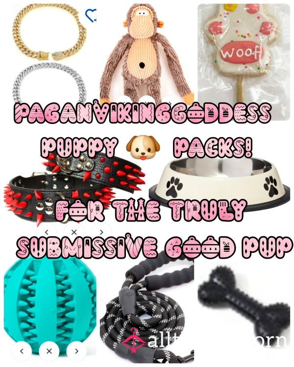 PaganVikingGoddess Puppy Packs