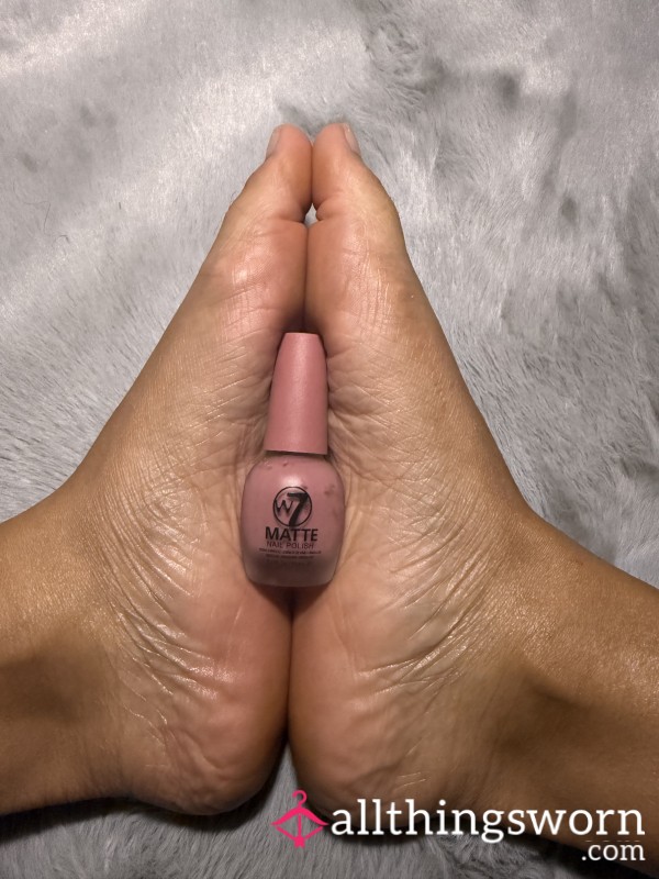 Paint My Toes Nails With Me. Pretty In Pink