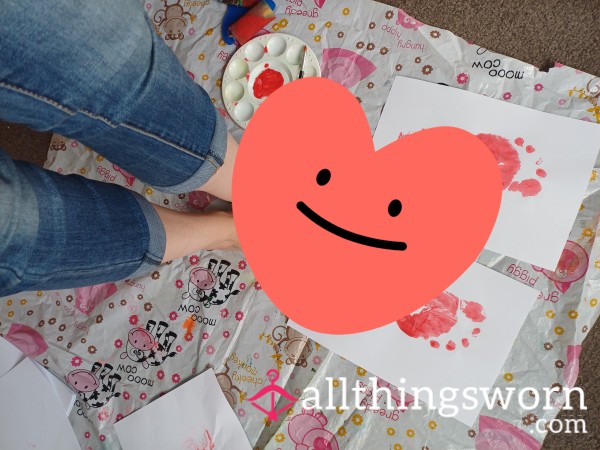 Painted Feet