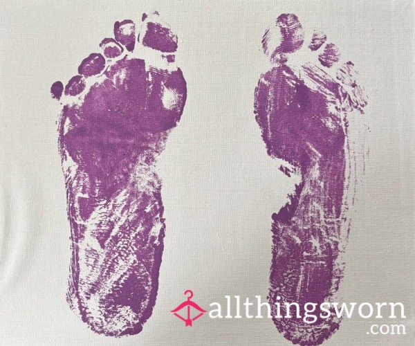 Painted Print Of My Size 5 Feet On Canvas