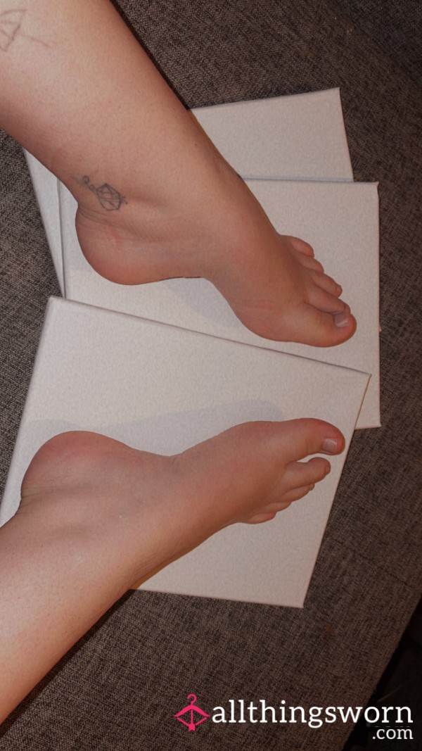 Painting Foot Canvas
