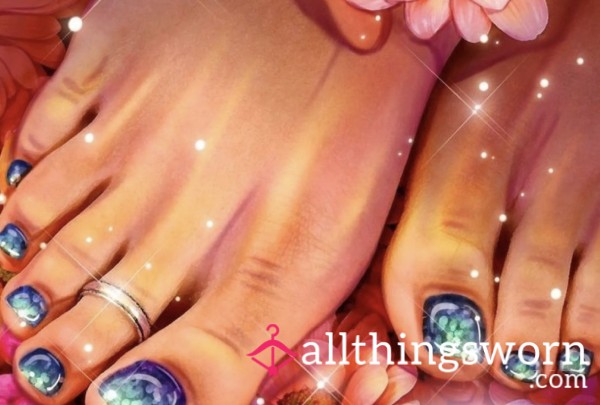 Painting My Toe Nails For You