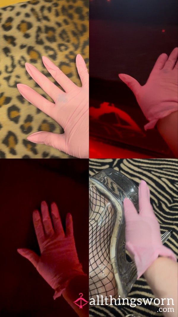 Pair Of Gloves Rubbed ALL OVER The Strip Club