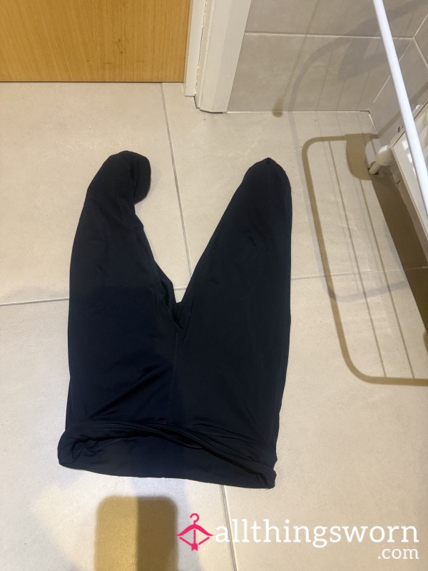 Pair Of Legging Freshly Worn At Gym This Morning With No Knickers On Me