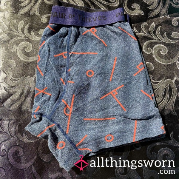 Pair Of Thieves Navy Trunks