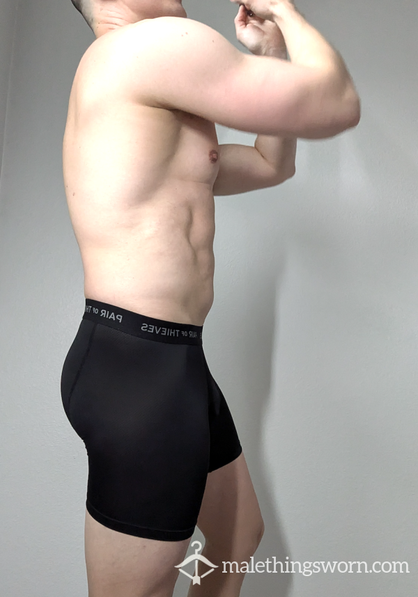 Pair Of Thieves Polyester Black Trunk, Size M/L