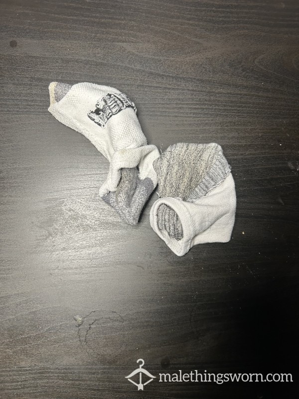 Pair Of White Stinky Socks