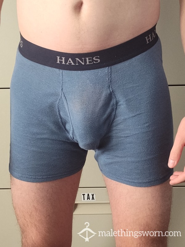 PAIR OF WORN HOT GUYS UNDERWARE