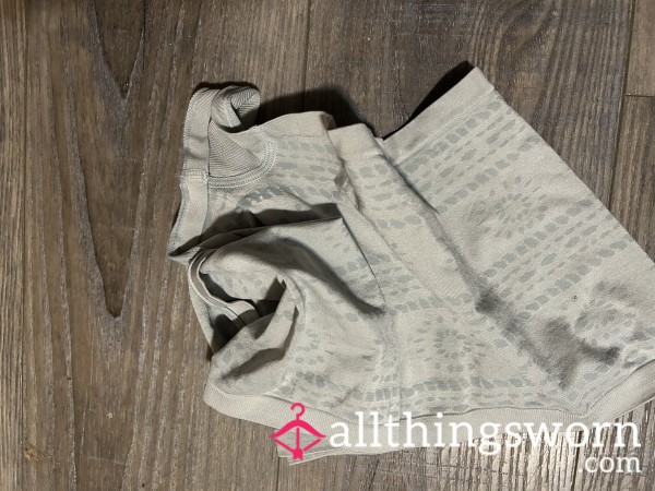 Pale Blue Hipster Panties Size Xl