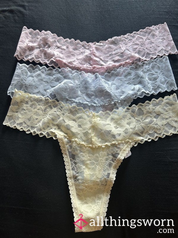 Pale Coloured Thongs