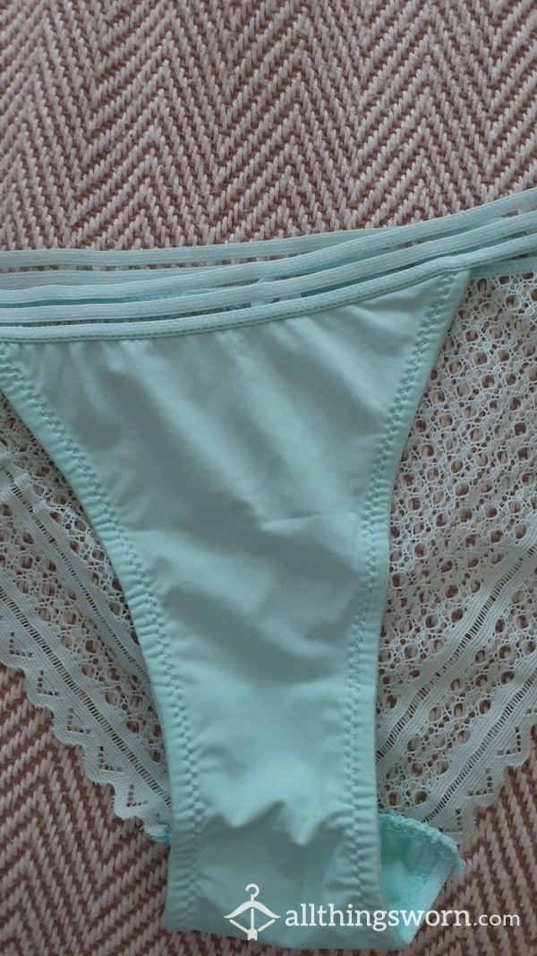 Pale Green Strap Panties