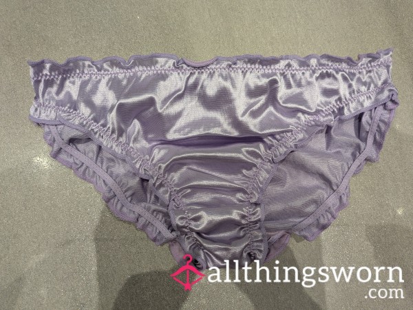 Pale Lilac Silk Panties