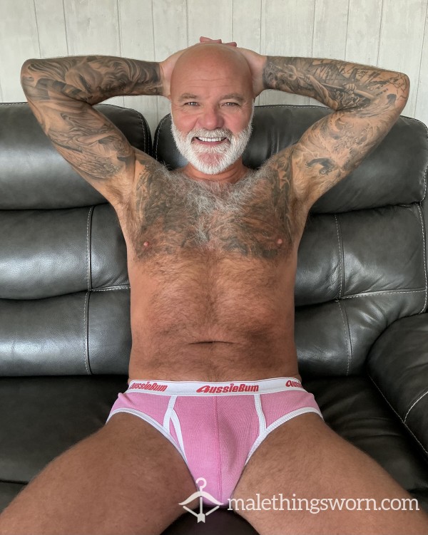 Pale Pink Cla**ic AUSSIEb*m Briefs. POSTAGE TO THE USA INCLUDED IN THE PRICE