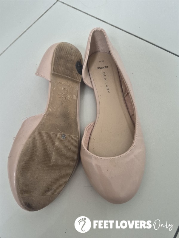 Pale Pink Flats