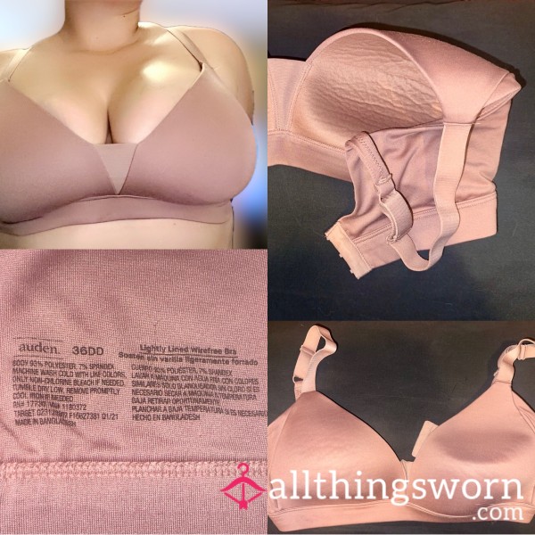 Pale Pink No-wire Bra 🎀