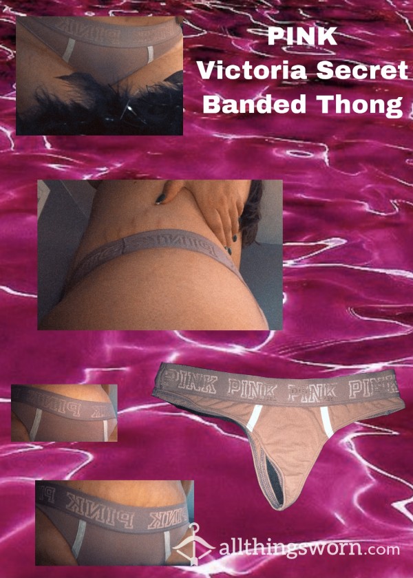Pale Pink Thong~PINK Victoria Secret