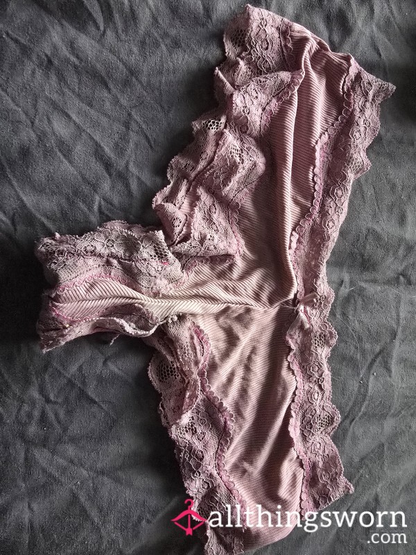 Pale Pink Well Worn Panties