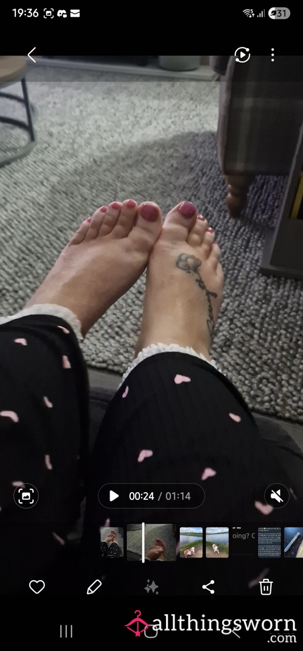 Pampered Feet Video