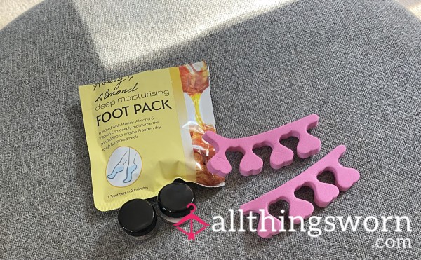 Pampered Piggies Pedicure Bundle 8 Photos🥰