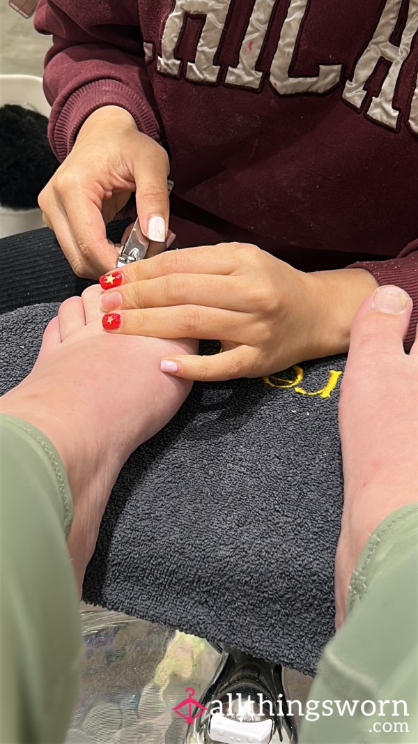 Pampering The Little Piggies