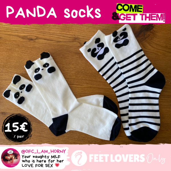 🧦 Panda CREW Socks