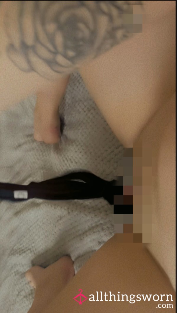 Pantie Stuffing - Pu**y & Arse. Vibrator. Sniff And Taste. Bare Feet. 5.34