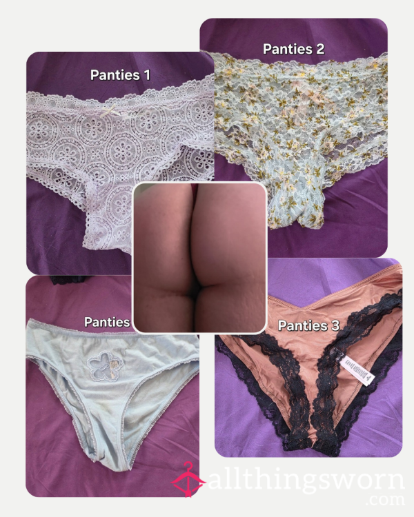 Panties 1, 2, 3 & 4