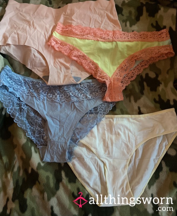 Panties! 24 Hour Wear - Up To 4 Weeks Wear!