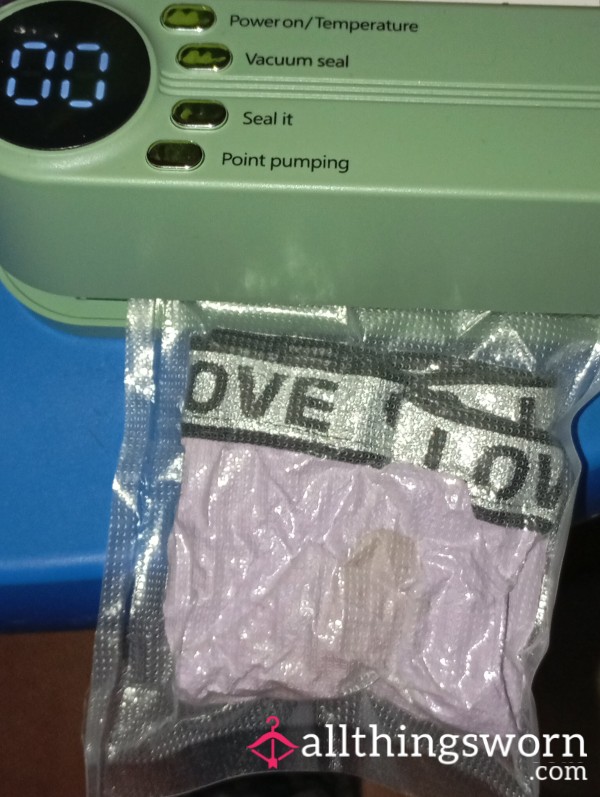 Panties After My NewVacuumSeal