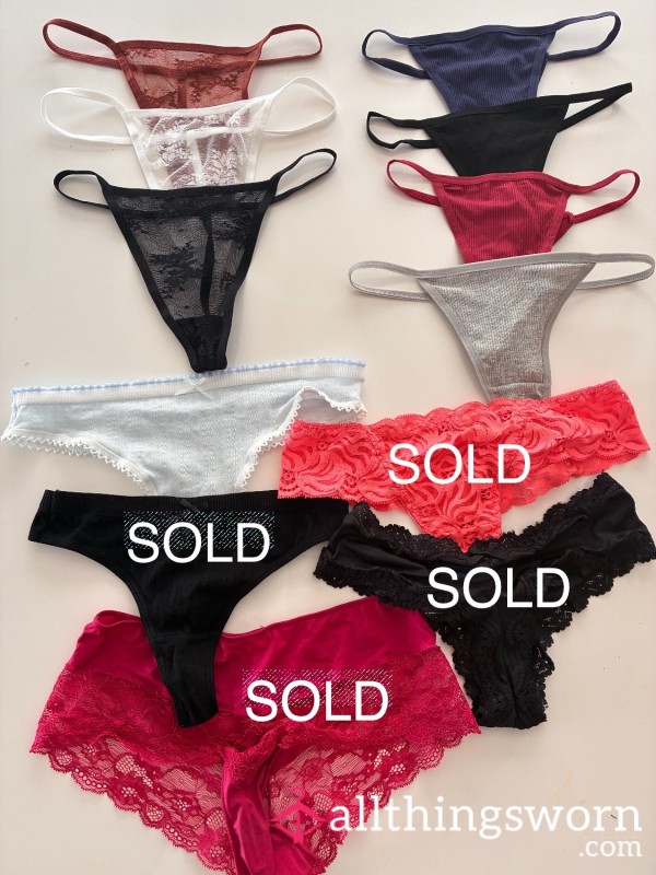 Panties Available