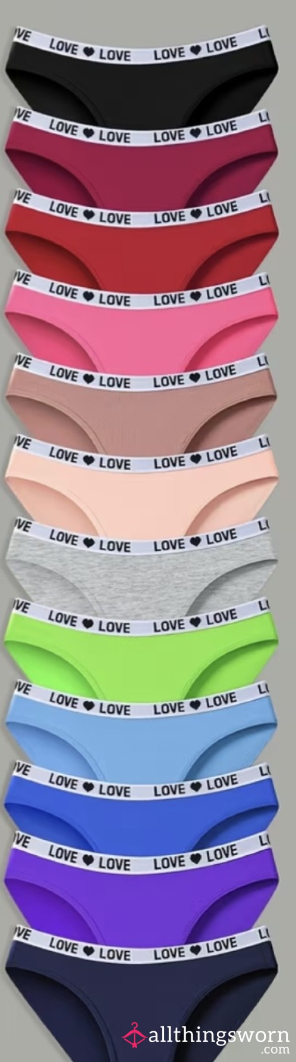 Panties Available For Custom Wears..