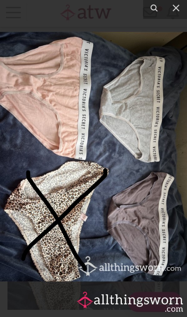Panties Bikini Victoria Secret Comes With Seven Day Wear Pick Your Pair