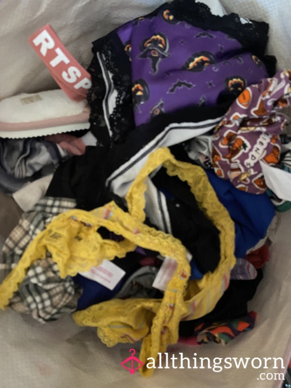 Panties, Bras, Socks, Slippers And More!