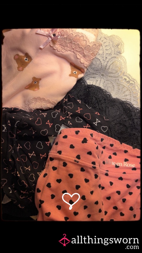 Panties- Buy Any One Pair & Have It Customized✨