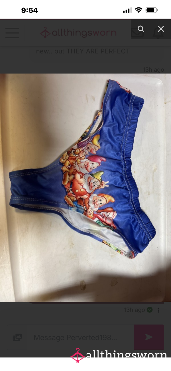 Panties Come With Seven Day Wear