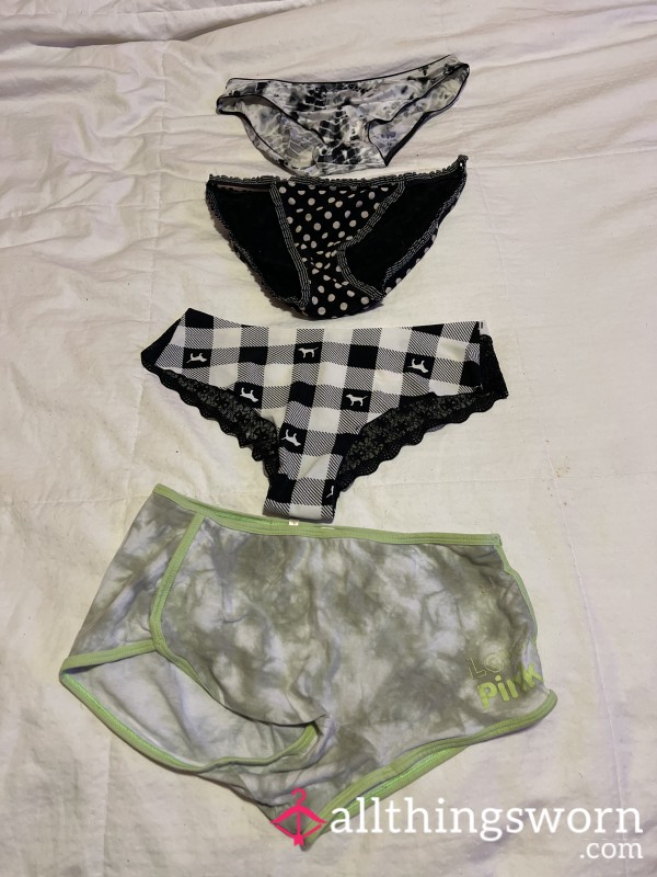 Panties Comes With Seven Day Wear Brown Pink