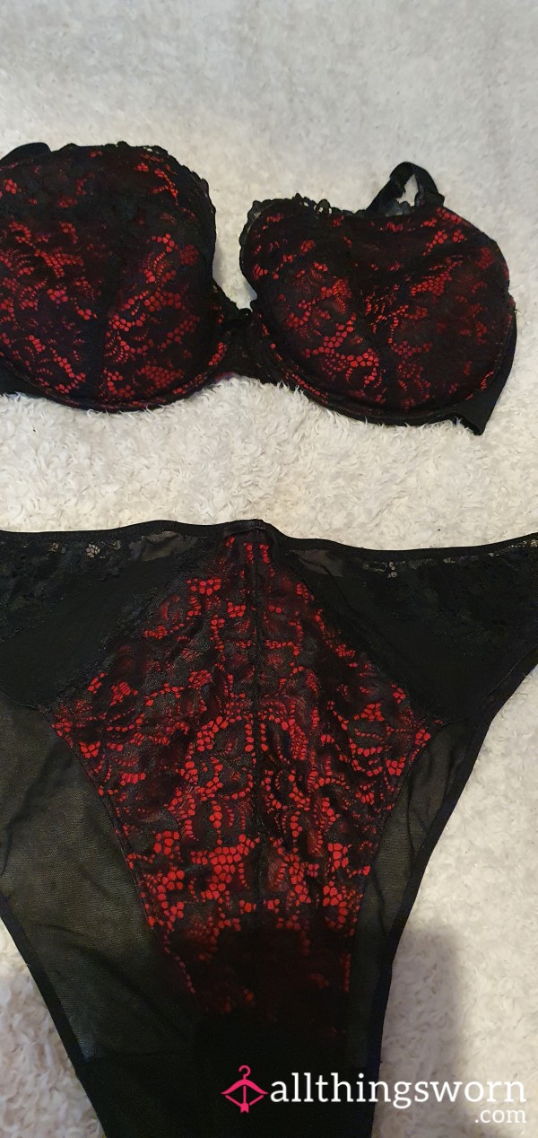 Panties & Matching Bra Set Can Be Purchased Separately