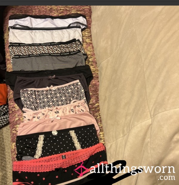 Panties Pick Your Pair Comes With 7  Day Wear