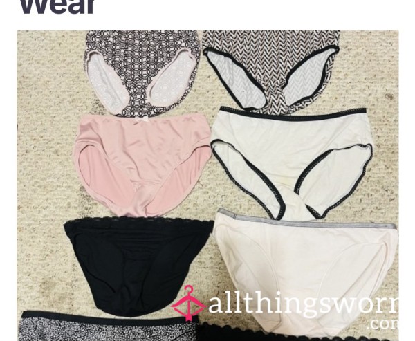 Panties Pick Your Pair Comes With Seven Day Wear