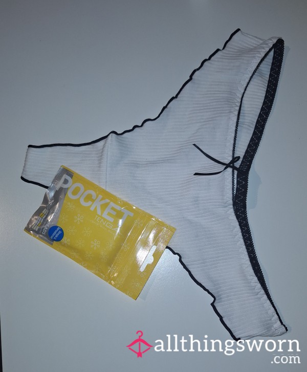 Panties, Pocket Tenga And Video Bundle 🥵