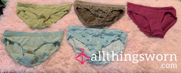 Panties So Worn You’ll Feel Like I’m Still In Them!